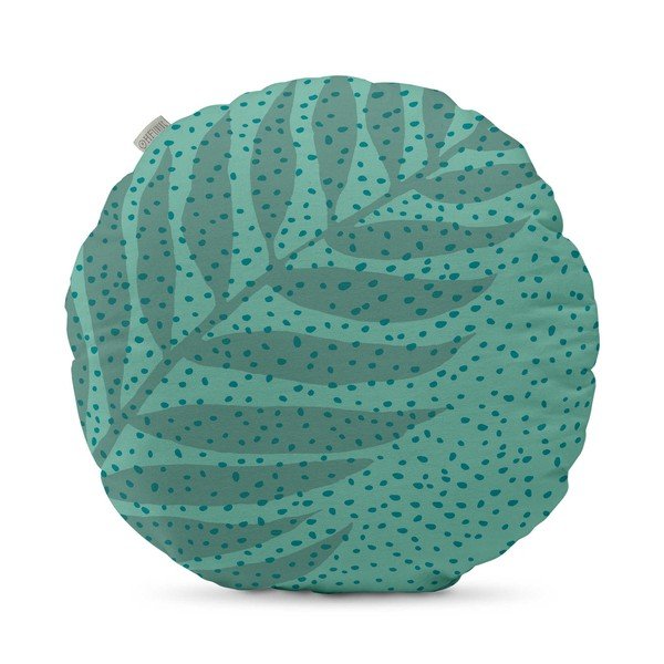Zuly Jungle kétoldalas pamut díszpárna, ⌀ 50 cm - HF Living-image-1