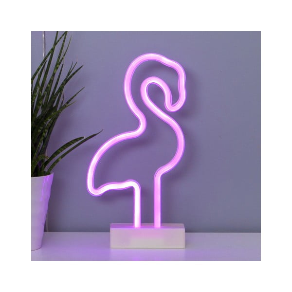 Flamingo Neonlight rózsaszín LED fénydekoráció - Best Season