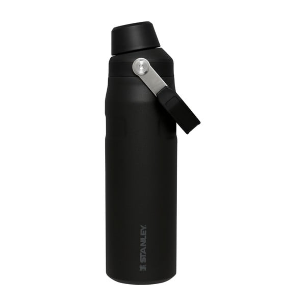 Fekete rozsdamentes acél termopalack 700 ml IceFlow™ Bottle Fast Flow Black – Stanley-image-2