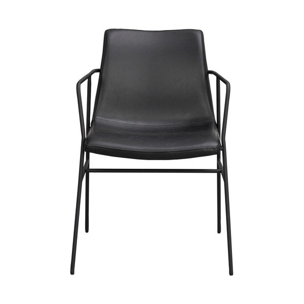 Huntingbay fekete étkezőszék műbőr huzattal - Rowico-image-3