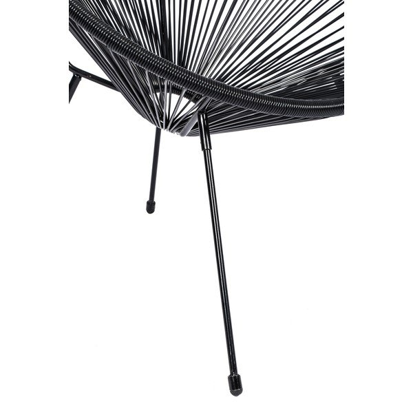 Avocado fekete kerti székek és Loris asztal, ø 35 cm - Bonami Selection-image-4