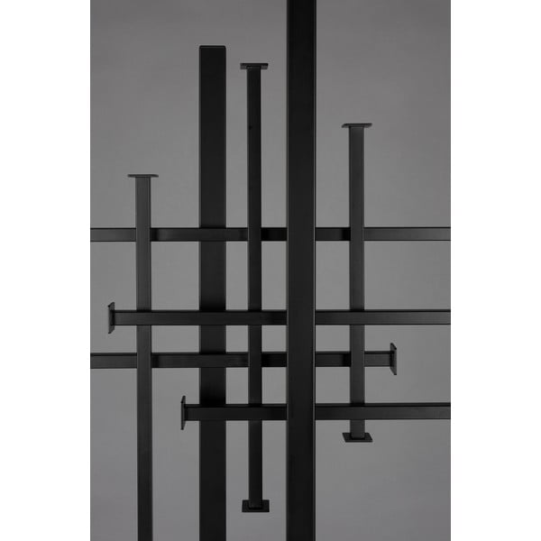 Fekete acél fogas 71x185 cm Rumex – Dutchbone-image-3