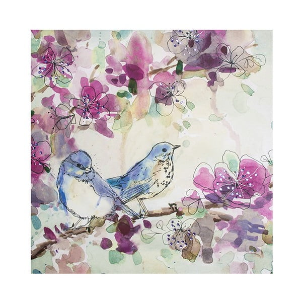 Spring Birds kép, 60 x 60 cm - Graham & Brown