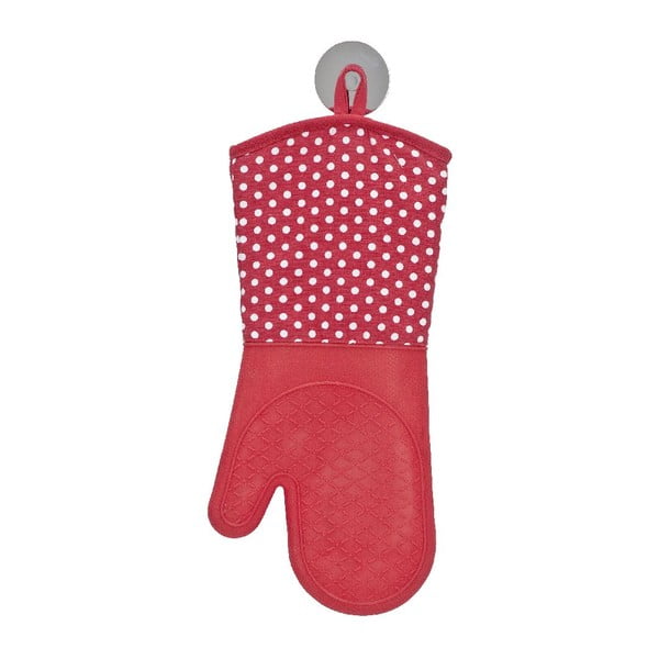 Oven 2 db piros szilikon edényfogó kesztyű - Wenko-image-3