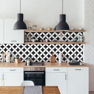 Wall Decal Cement Tiles Aniello 60 db-os falmatrica szett, 15 x 15 cm - Ambiance
