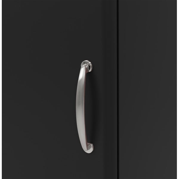 Fekete szekrény 50x143 cm Malibu - Tenzo-image-1