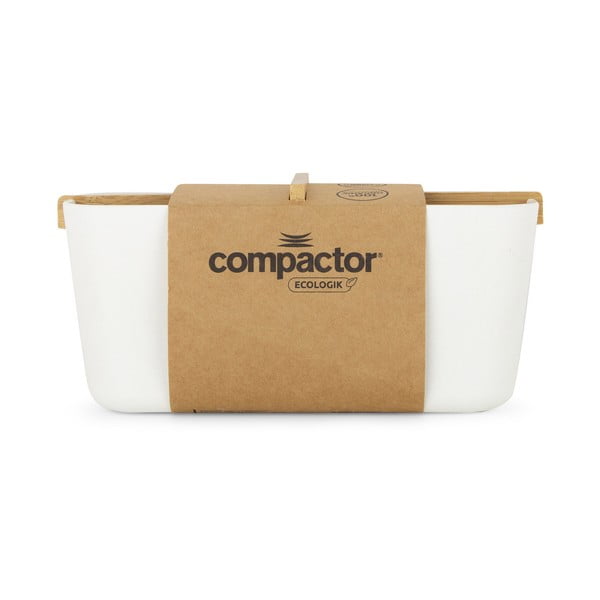 Ecologic fehér fürdőszobai rendszerező, 21 x 8 cm - Compactor-image-3