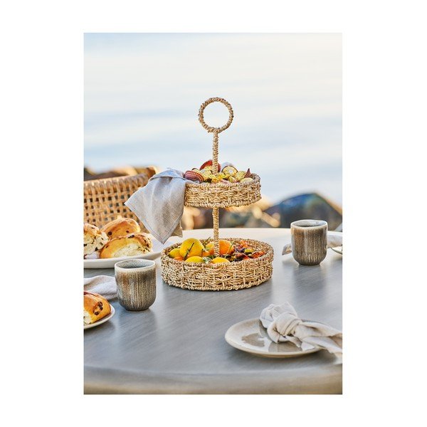 Kerámia kerek kerti étkezőasztal ø 60 cm Bonnet – House Nordic-image-4