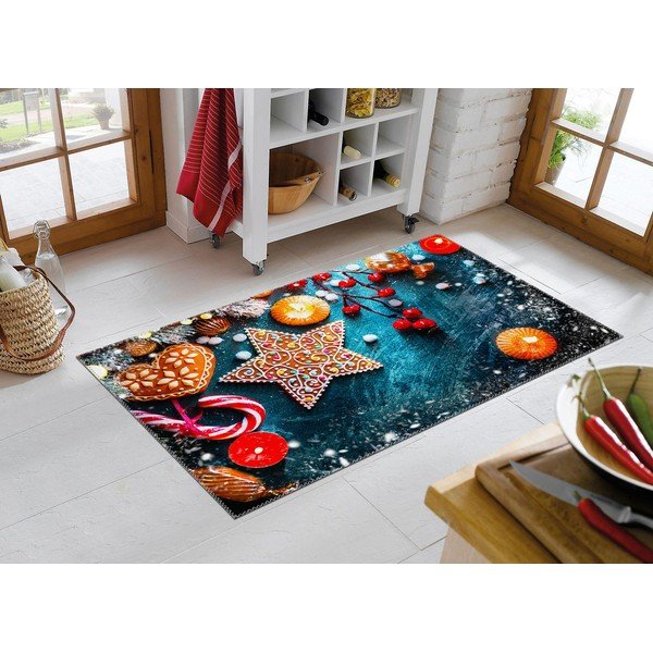 Christmas Period Star Cookie szőnyeg, 50 x 80 cm - Vitaus-image-1