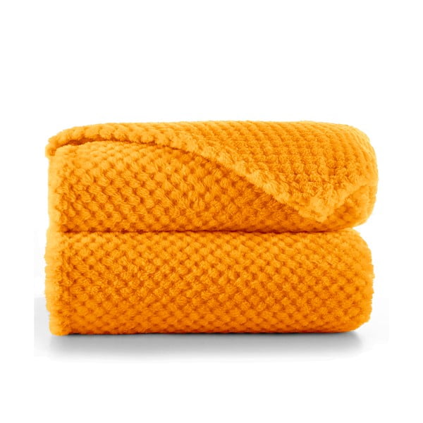 Henry narancssárga mikroszálas takaró, 170 x 210 cm - DecoKing-image-2