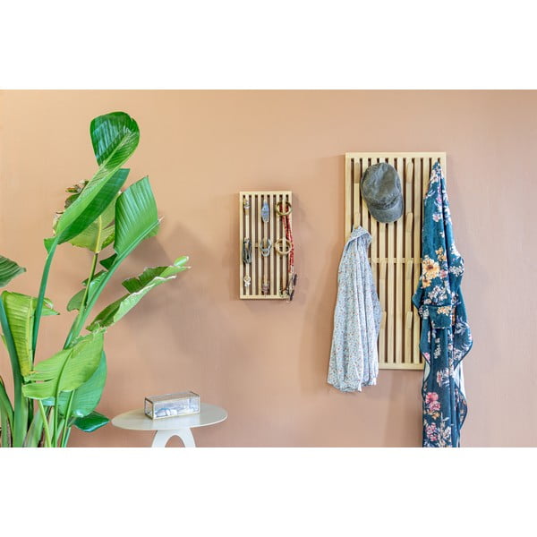 Natúr színű fém fali fogas 24 cm Parco – Spinder Design-image-1