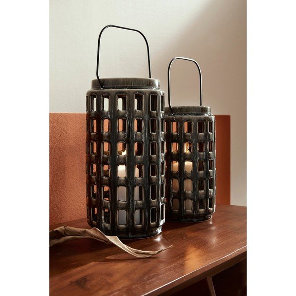 Kerámia lámpás (magasság 30 cm) Darreh – Bizzotto-image-3