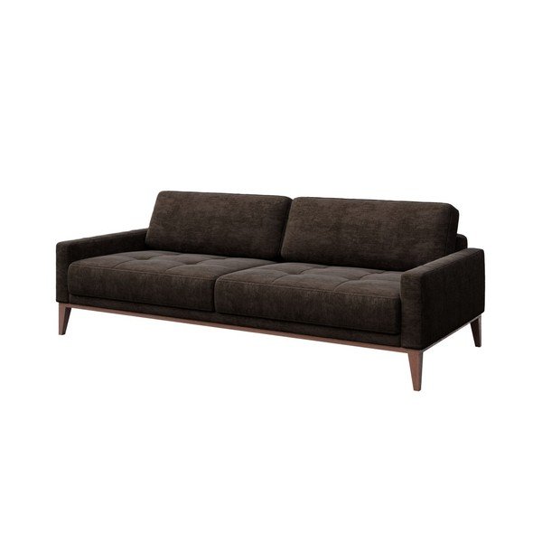 Musso Tufted sötétbarna kanapé, 210 cm - MESONICA-image-1