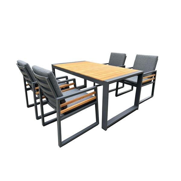 Kerti étkezőasztal 90x167 cm Colmar – Rojaplast-image-1