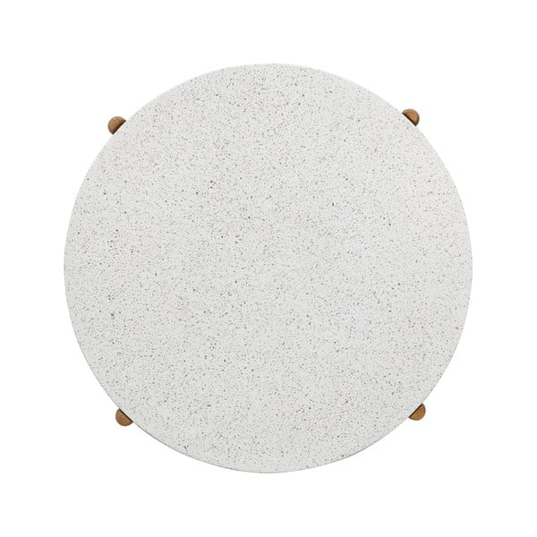 Krémszínű-natúr színű akácfa négyszemélyes kerti lounge szett Terracina – House Nordic-image-3