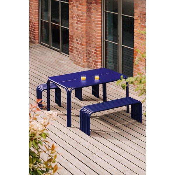 Kék fém kerti pad Nokk – noo.ma-image-3