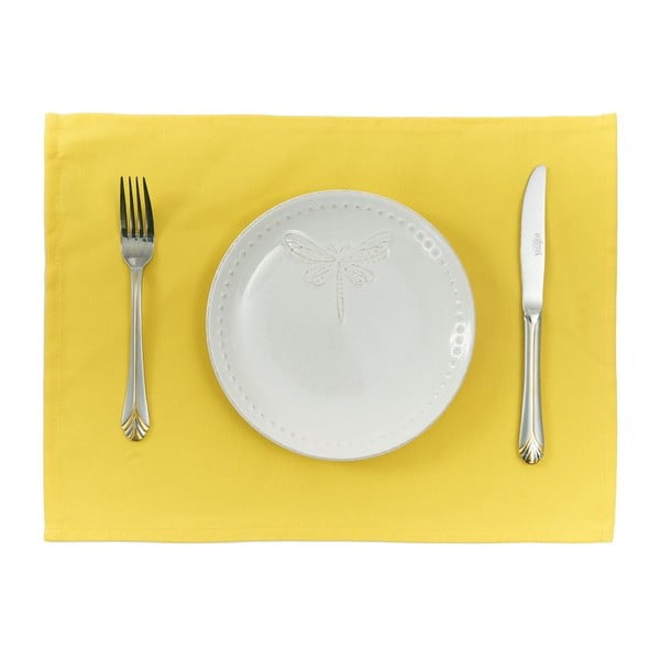 Simply Yellow 2 db-os citromsárga tányéralátét szett, 45 x 33 cm - Mike & Co. NEW YORK