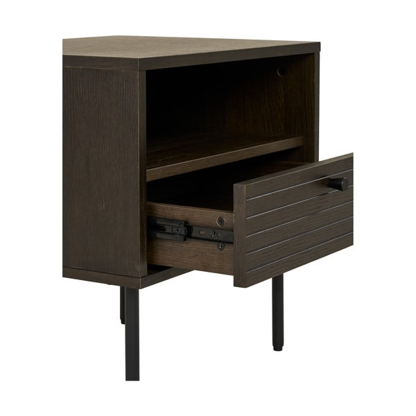 Tárolóasztal tölgyfa dekorral Kyoto – House Nordic-image-4