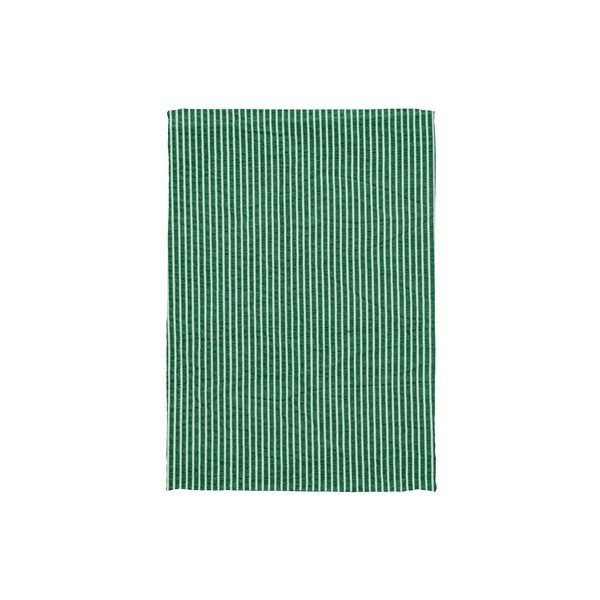 Zöld egyszemélyes hosszabbított pamut ágyneműhuzat 140x220 cm Cheerful – Södahl-image-2