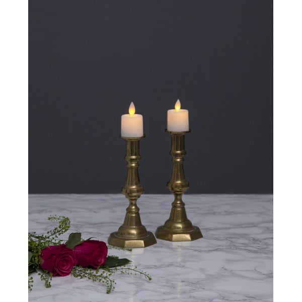 LED gyertya szett 2 db-os (magasság 6 cm) M-Twinkle – Star Trading-image-4