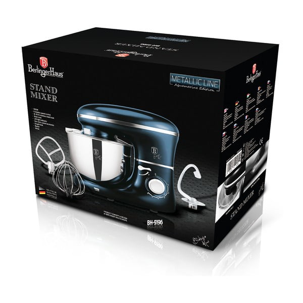 Kék konyhai robotgép Aquamarine Metallic Line - BerlingerHaus-image-2