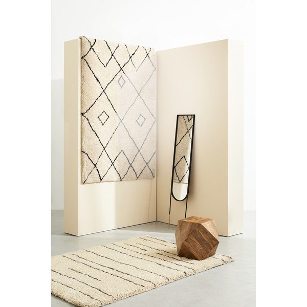 Sötét natúr színű sheesham fa dohányzóasztal 42x42 cm Egypt – Bizzotto-image-2