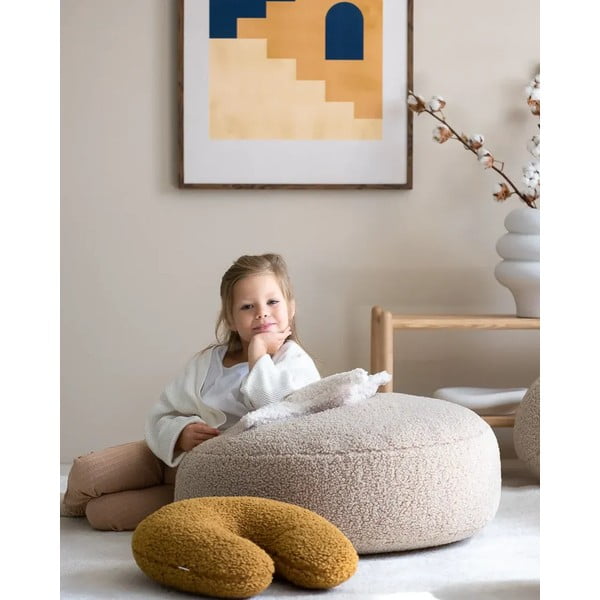 Barna buklé párna gyerek kanapéhoz U – Wigiwama-image-2