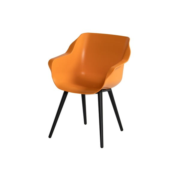 Narancssárga műanyag kerti szék szett 2 db-os Sophie Studio – Hartman