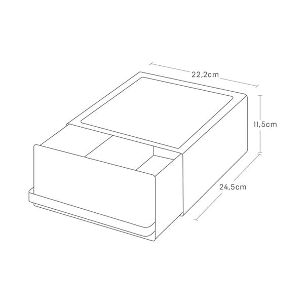 Fehér teatartó doboz Tower – YAMAZAKI-image-4