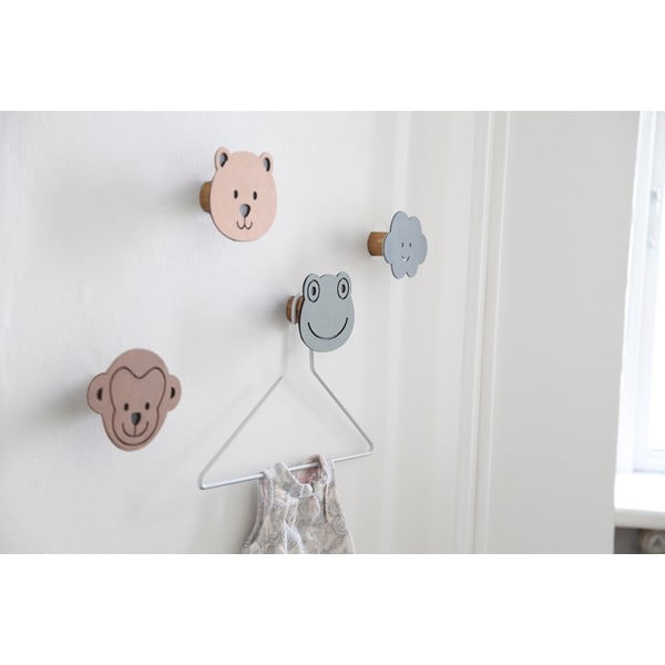 Szürkészöld fali acél akasztó Frog Dot Nupo – LIND DNA-image-2