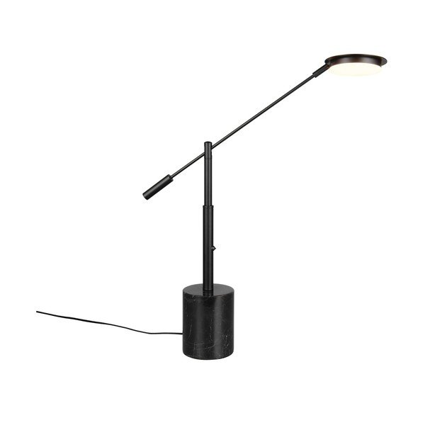 Fekete LED asztali lámpa (magasság 65 cm) Fiore – Trio Select