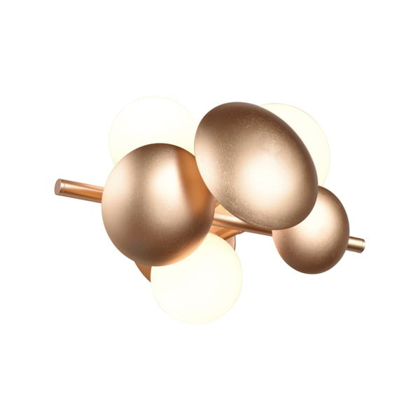 Fehér-aranyszínű fali lámpa Bubble – Trio Select-image-3