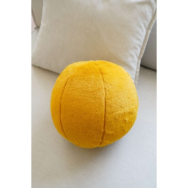 Mikroplüss díszpárna ø 25 cm Top – Mioli Decor-image-4