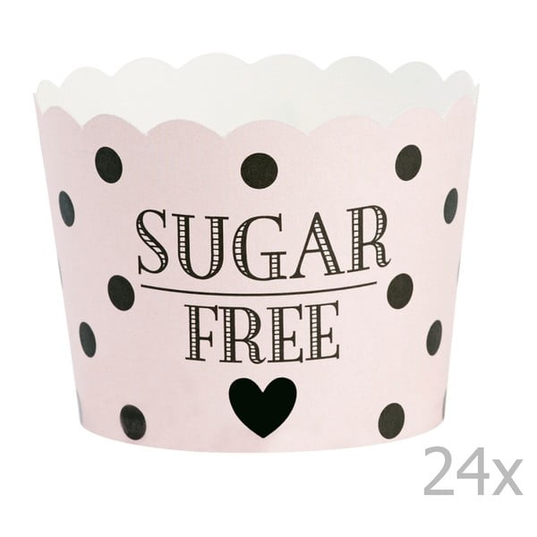 Sugar Free muffin sütőpapír, 24 db - Miss Étoile
