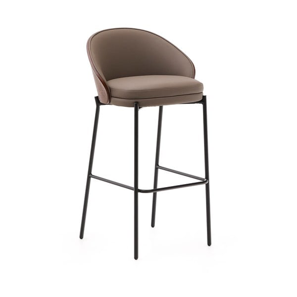 Barna bárszék (ülésmagasság 77 cm) Eamy – Kave Home
