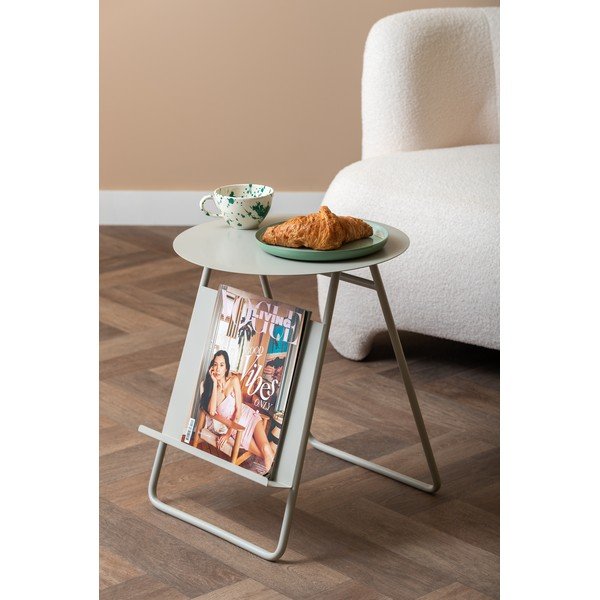 Fém kerek tárolóasztal ø 40 cm Esencia – Leitmotiv-image-1