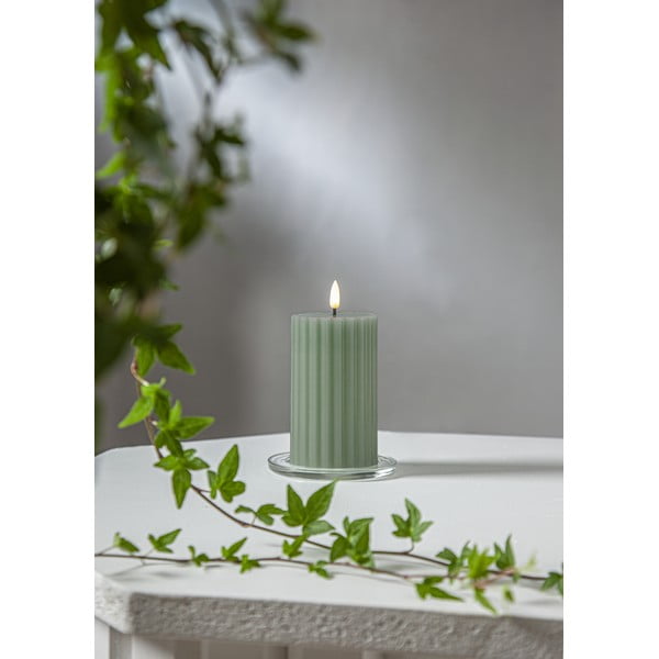 LED gyertya (magasság 15 cm) Flamme Stripe – Star Trading-image-4