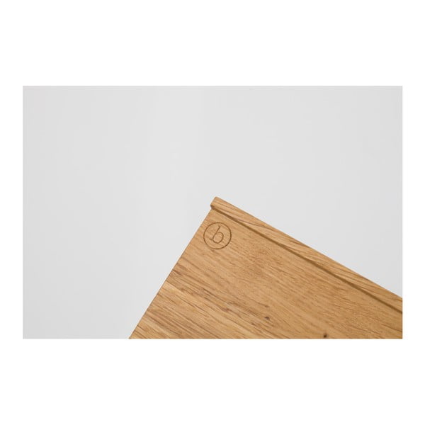 Vinyl hanglemez tartó tölgyfa állvány, 26 x 35 cm - das kleine b-image-2