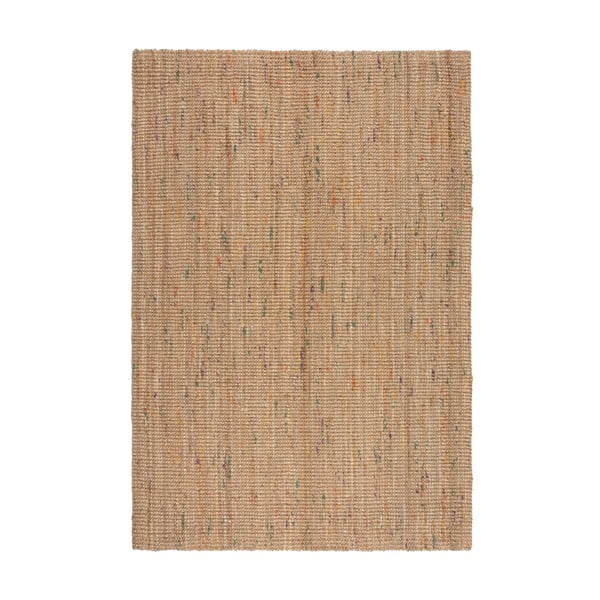 Natúr színű kézi szövésű juta szőnyeg 160x230 cm Jute Boucle Multi – Flair Rugs