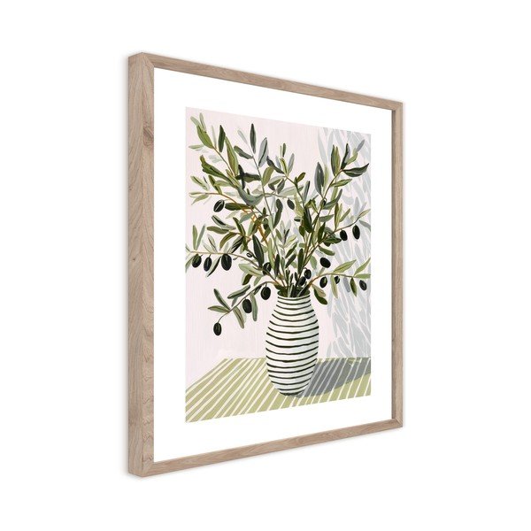 Nyomtatott keretezett kép 40x50 cm Olive Bunch II – Styler-image-4