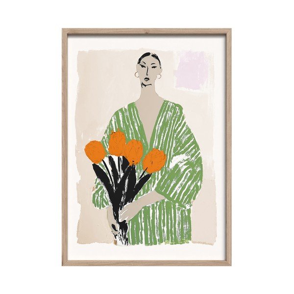 Nyomtatott keretezett kép 50x70 cm Stella – Styler