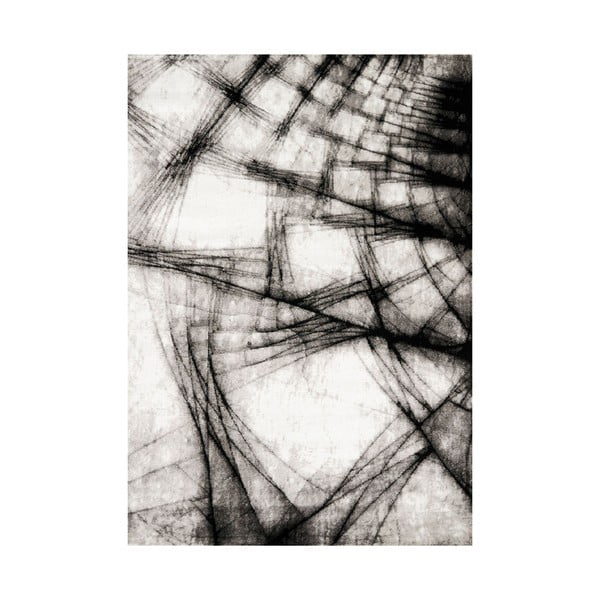 Manhattan Broadway szürke-fekete szőnyeg, 160 x 230 cm - Webtappeti