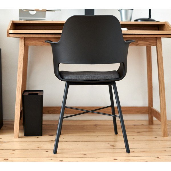 Wrestler fekete étkezőszék - Unique Furniture-image-1