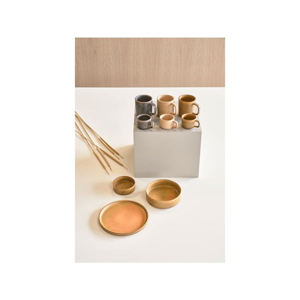 Fjord 2 db-os bézs porcelán bögre szett, 250 ml - Villa Collection-image-2