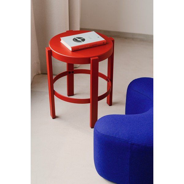 Piros acél ülőke Doon – noo.ma-image-1