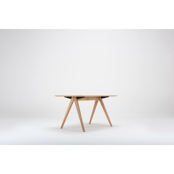 Ava tölgyfa étkezőasztal, 140 x 90 cm - Gazzda-image-4