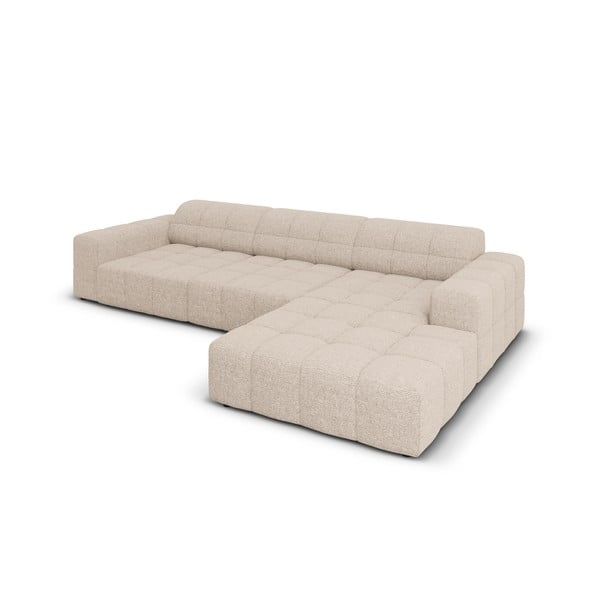 Bézs sarokkanapé (jobb oldali) Chicago – Cosmopolitan Design-image-4