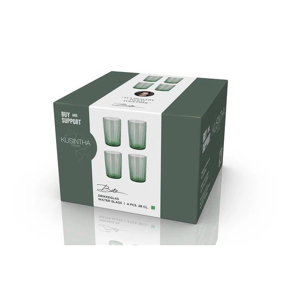 Pohár szett 4 db-os 280 ml Kusintha – Bitz-image-2