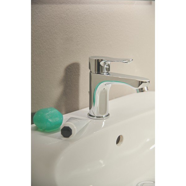 Fényes ezüstszínű csaptelep mosdóhoz Alpha – Ideal Standard-image-3