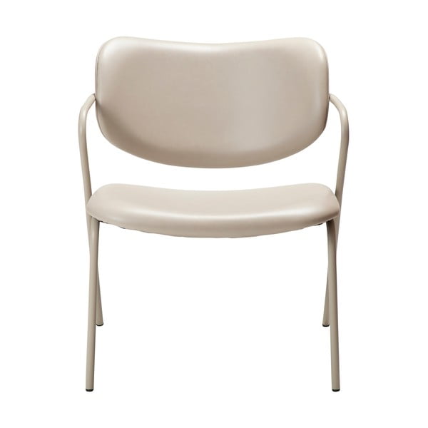 Bézs bőrutánzat fotel Zed – DAN-FORM Denmark-image-2